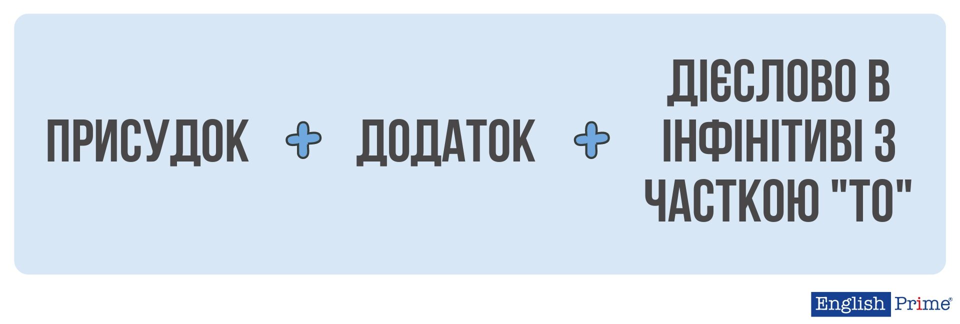 Додаток в англійській мові