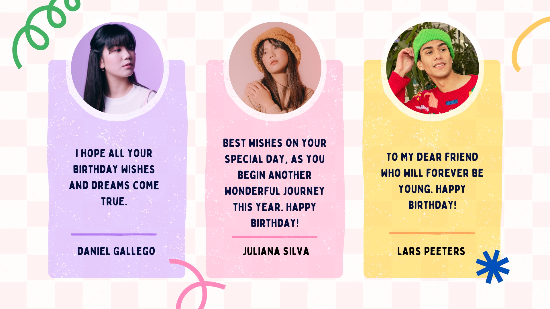 Дружні привітання з днем ​​народження англійською