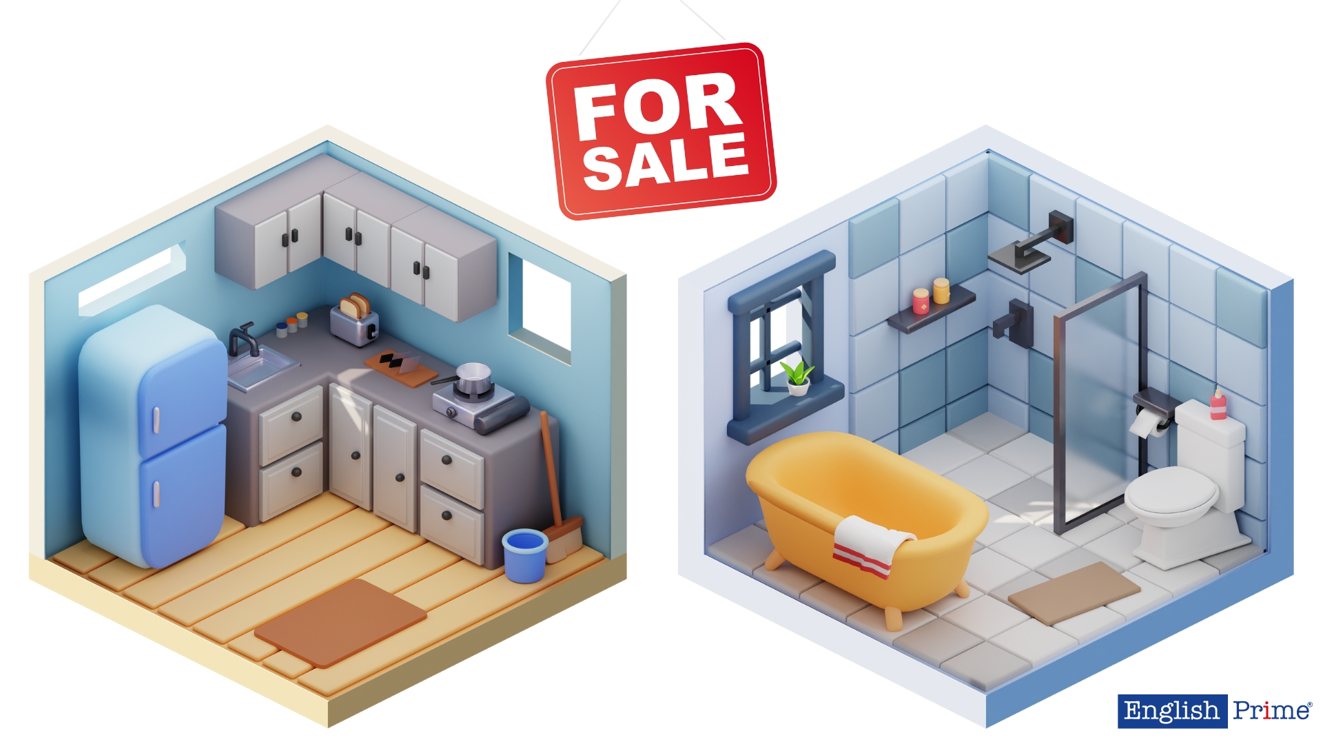 Англійська словник для оренди житла