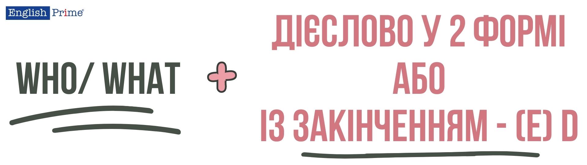 Схема subject question у минулому