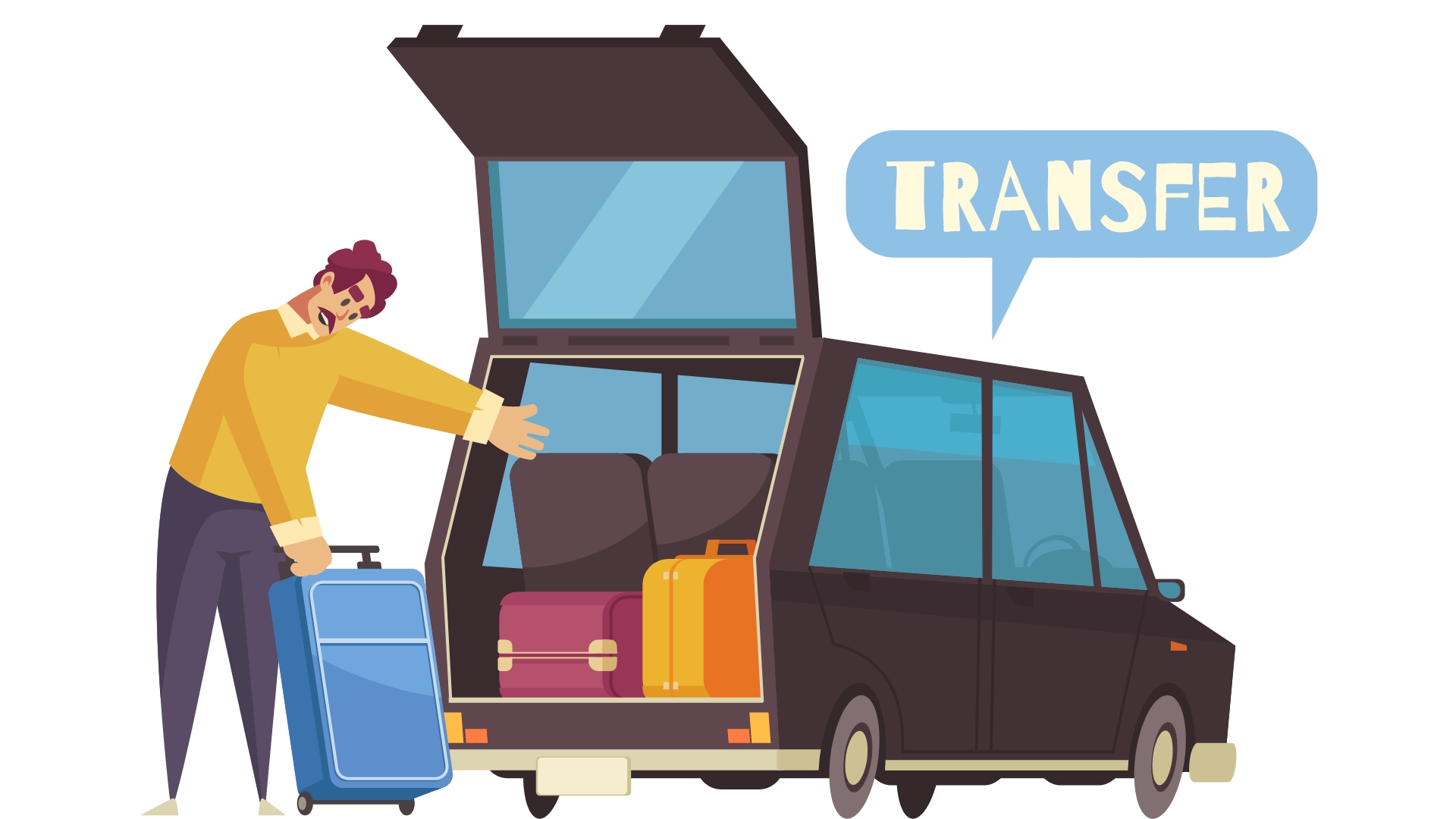 Трансфер та паркування машин у готелі