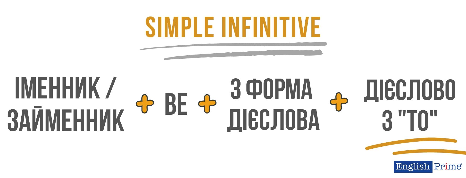 Simple Infinitive