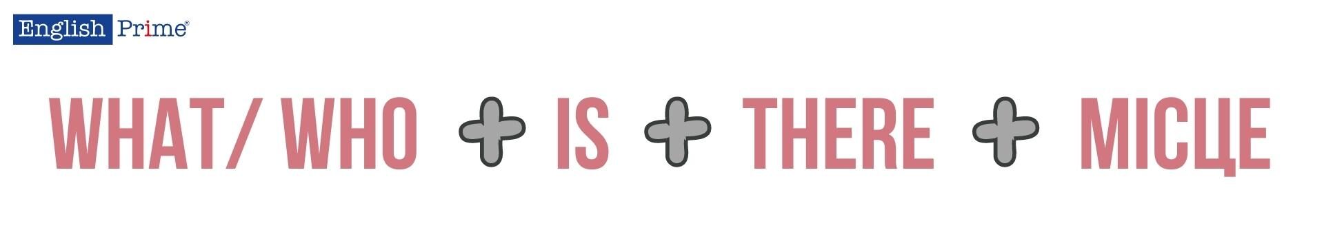 Питання до підмета із there is/there are