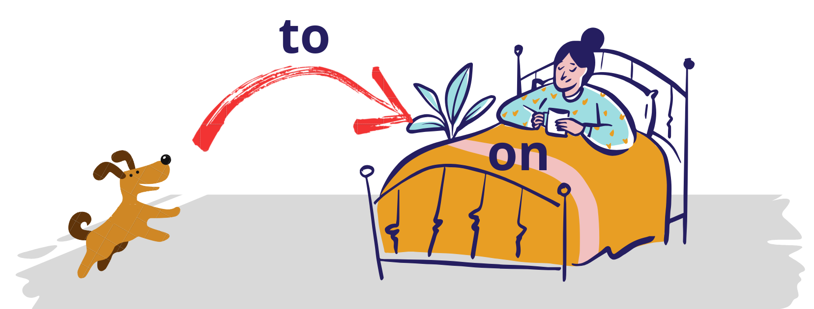 Приклад для прийменника ONTO