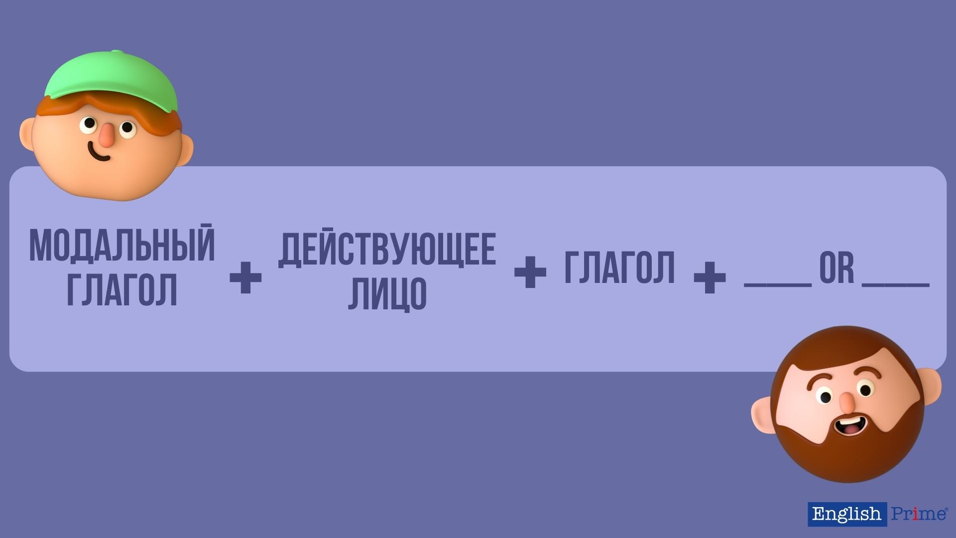 Альтернативные вопросы с модальными глаголами