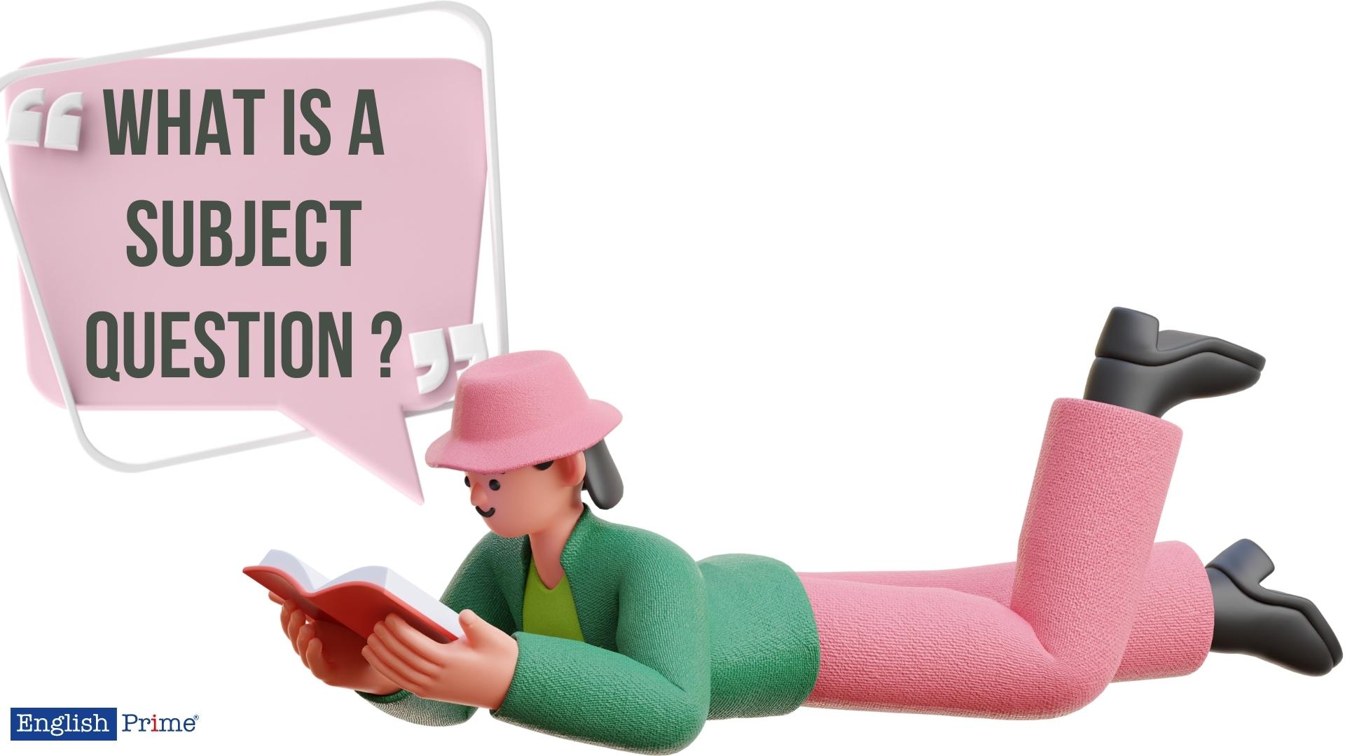 Питання до підмета в англійській