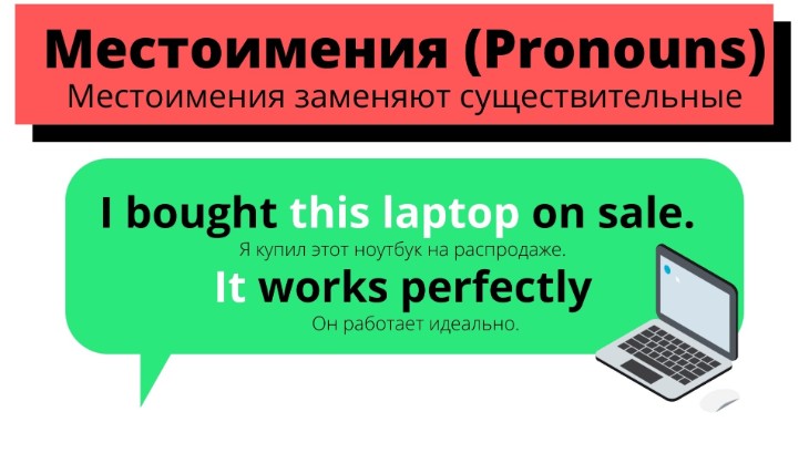 Функция местоимений в английском языке
