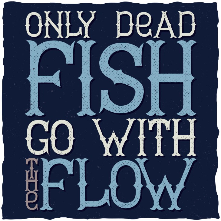 Идиома go with the flow в английском