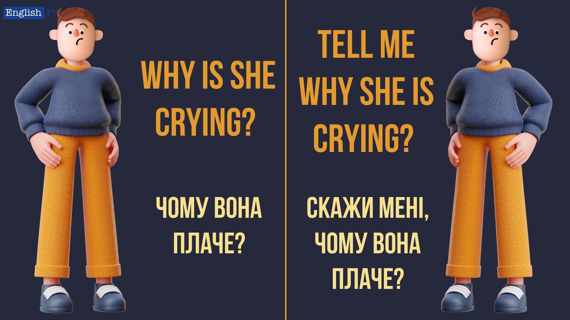 Непряме питання у різних часах