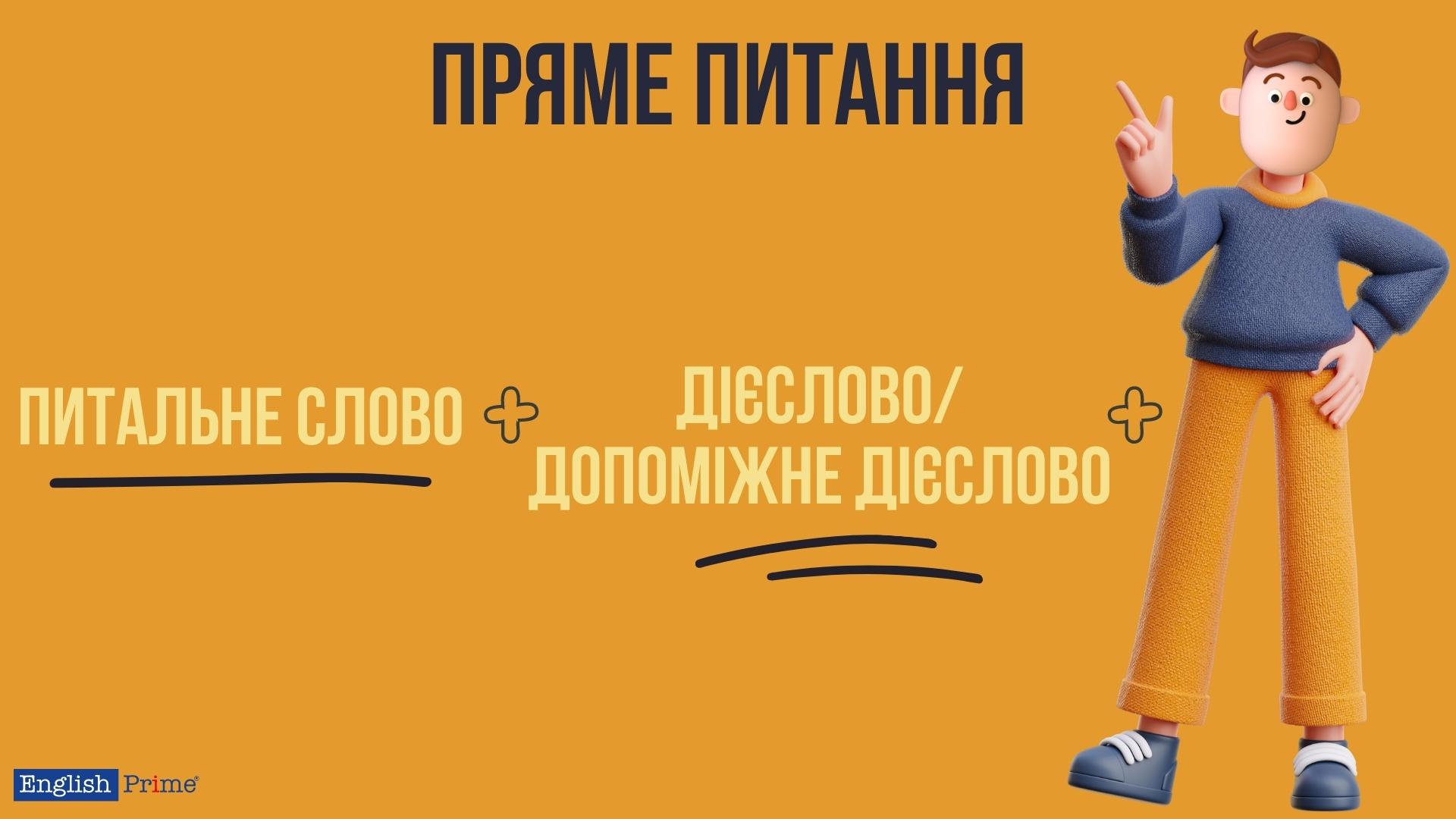 Правила утворення непрямих питань