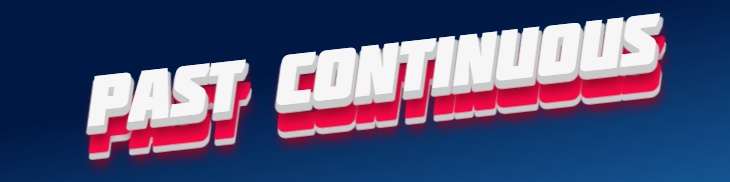 Past Continuous Tense в англійській мові