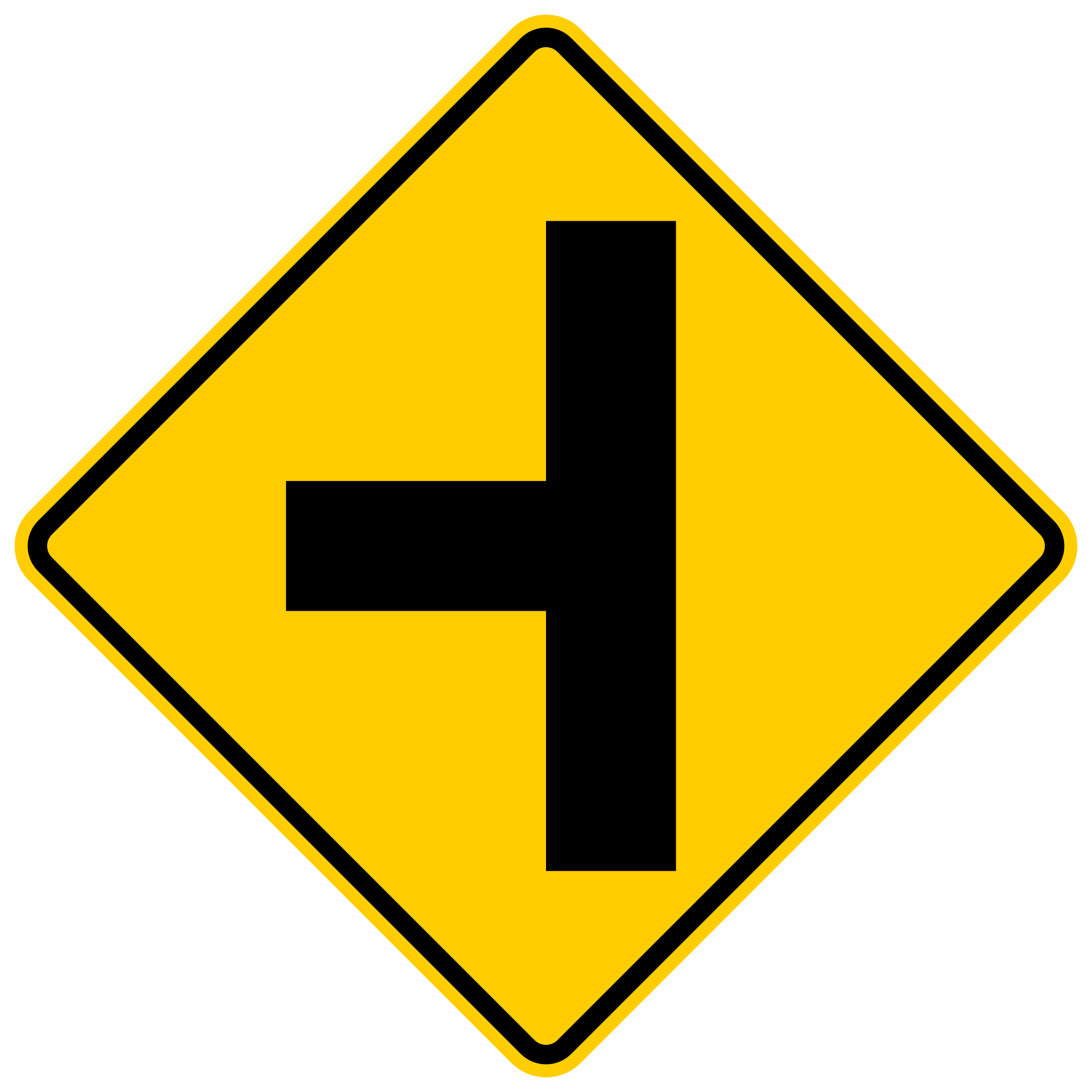 Разметка дороги в США