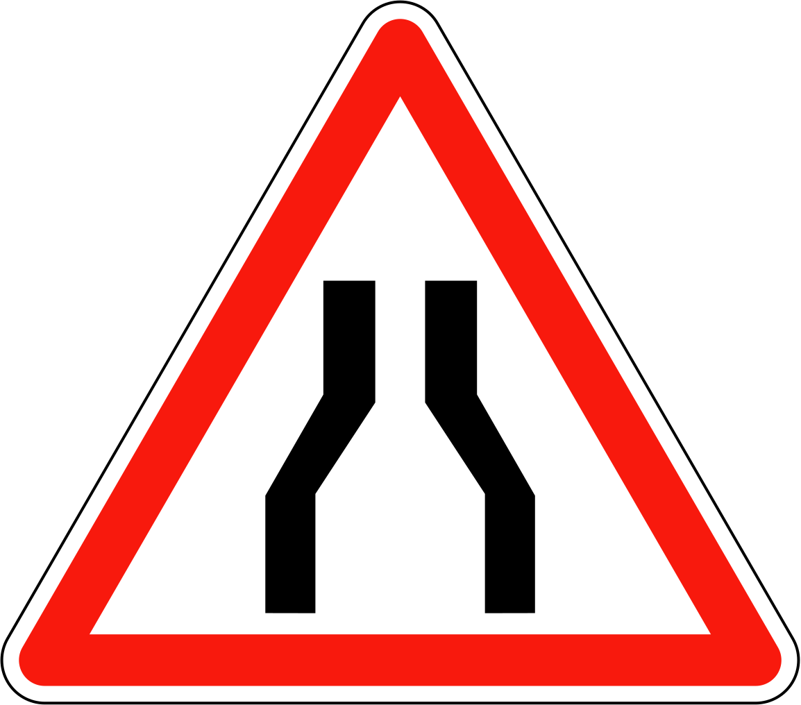 Prohibition signs - запрещающие знаки