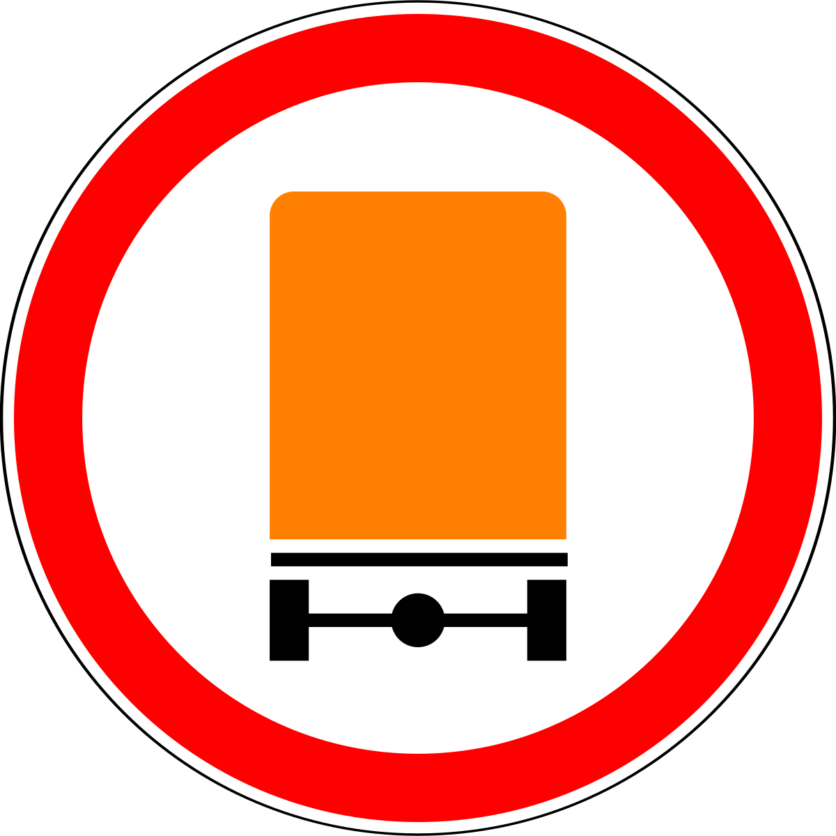 Prohibition signs - заборонні знаки