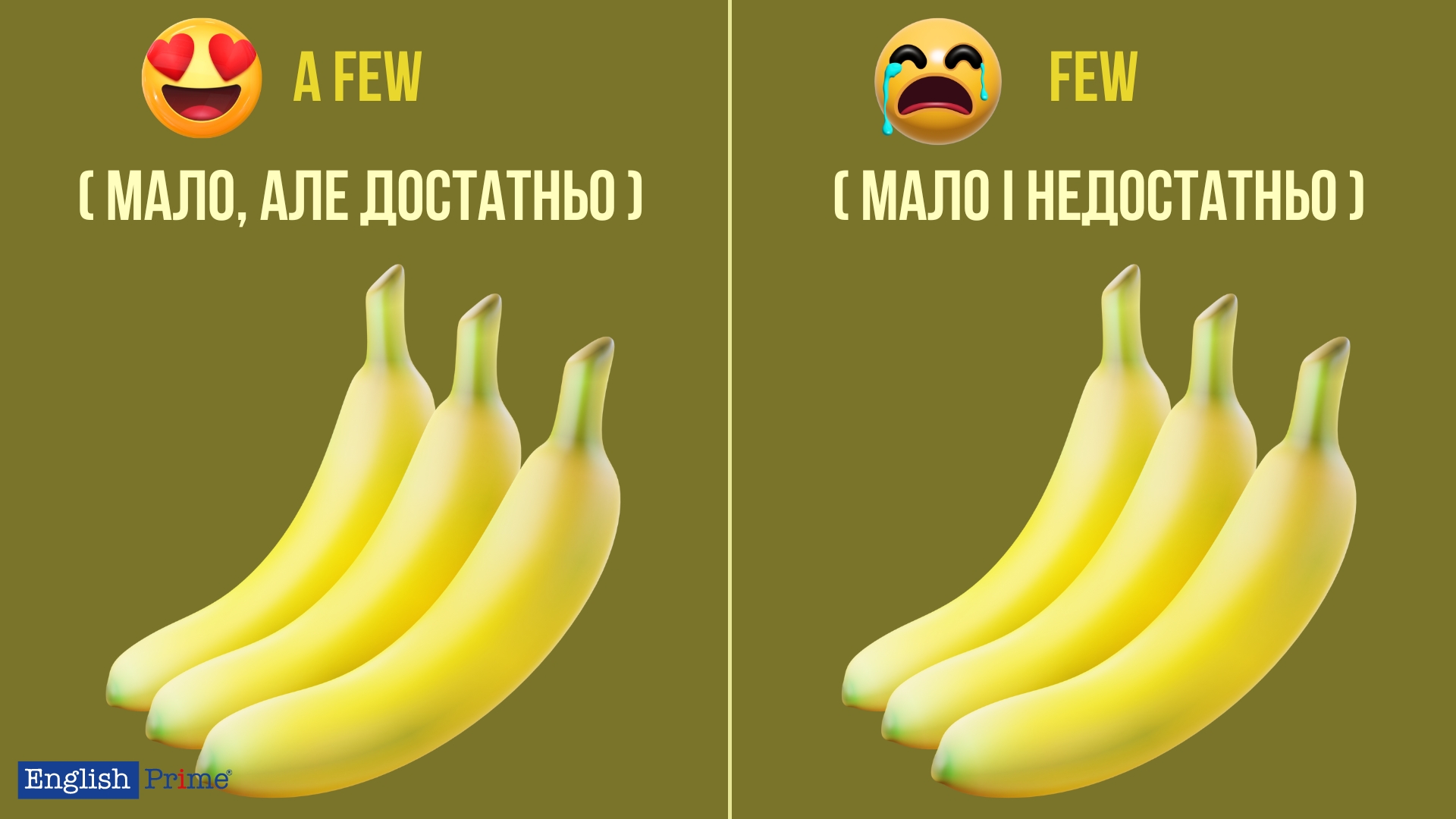 Використання few