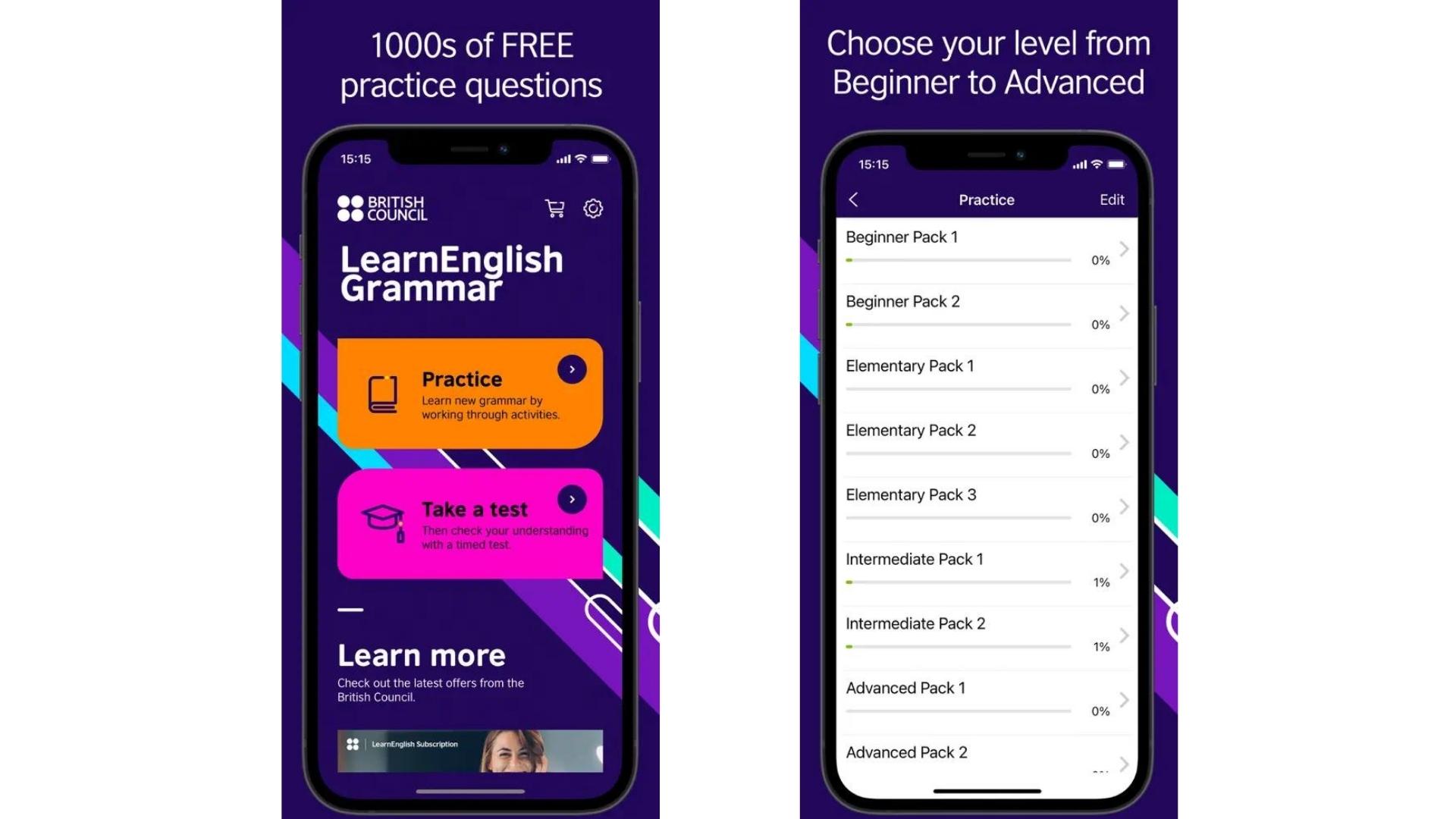 Приложение LearnEnglish Grammar