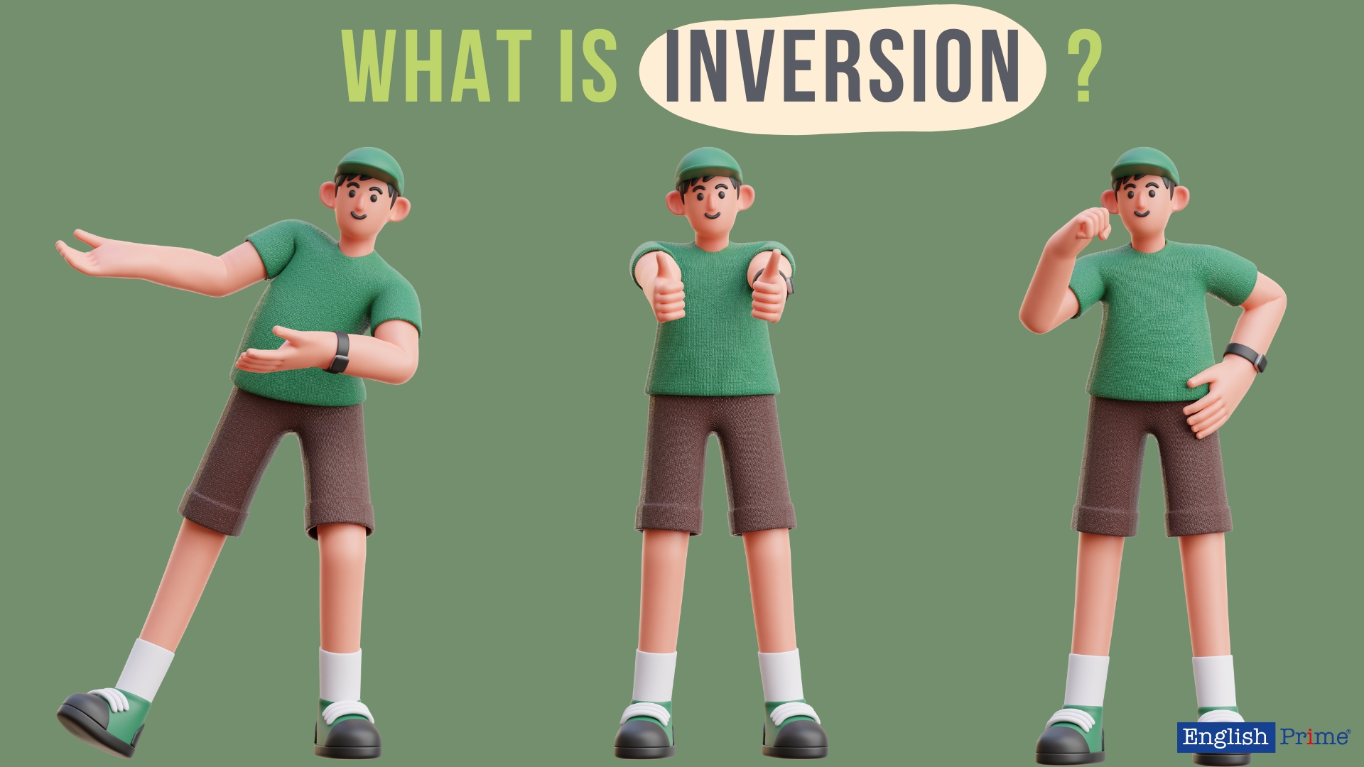 Що таке інверсія в англійській мові?