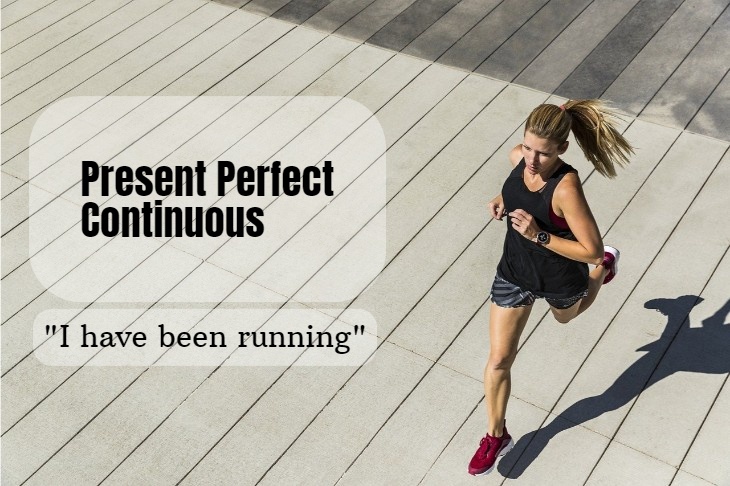Составление предложений в Present Perfect Continuous